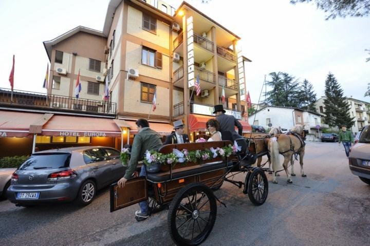 Hotel Europa ノルチャ エクステリア 写真